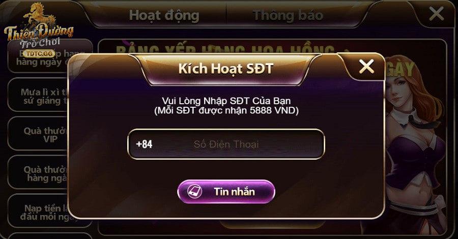 Cách tham gia chơi tại TDTC